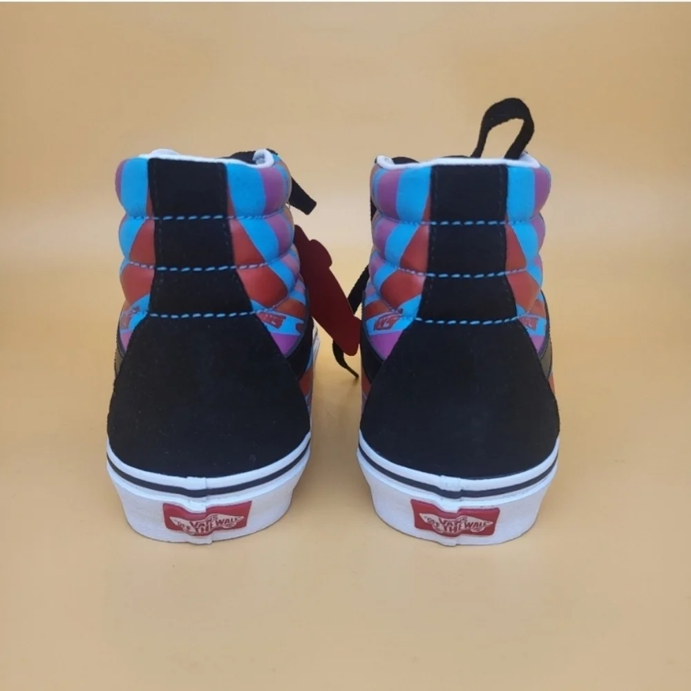 New Vans Retro Mart SK8 Hi Shoes Women's Size 10.5 - Picture 4 of 7